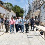 David Collado entrega remozadas las calles Padre Billini y Duarte en la Ciudad Colonial