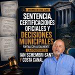 SENTENCIA, CERTIFICACIONES OFICIALES Y DECISIONES MUNICIPALES FORTALECEN LEGALMENTE LA POSICIÓN DE IAN SCHEMBRI-SANT Y COSTA CANAL EN CASO SOBRE PARCELA EN SOSÚA