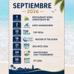 Importantes ferias y eventos turísticos dominan la agenda nacional e internacional en septiembre