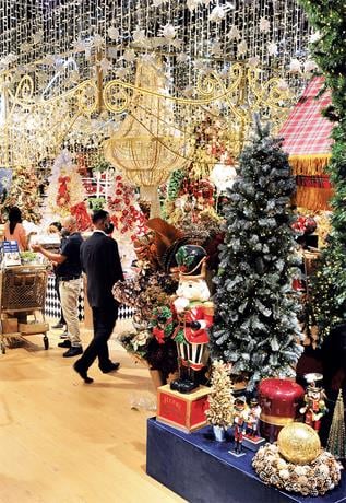 Están lentas las compras de Navidad