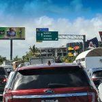 Un elevado a gritos en el cruce del Coco Bongo