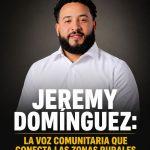 Jeremy Domínguez Fernández: la voz comunitaria que conecta las zonas rurales y urbanas de Sosúa