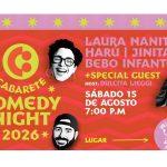 Talentos stand-up comedy dominicanos presentará: “Una noche de comedia frente al mar” en Villa Taina de Cabarete